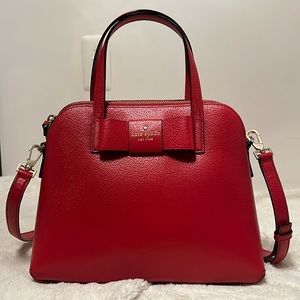 Kate Spade Maisie Matthews Street Double Handled Crossbody Satchel